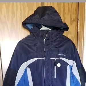 Boys L(14-16) ZeroXposure Blue Coat